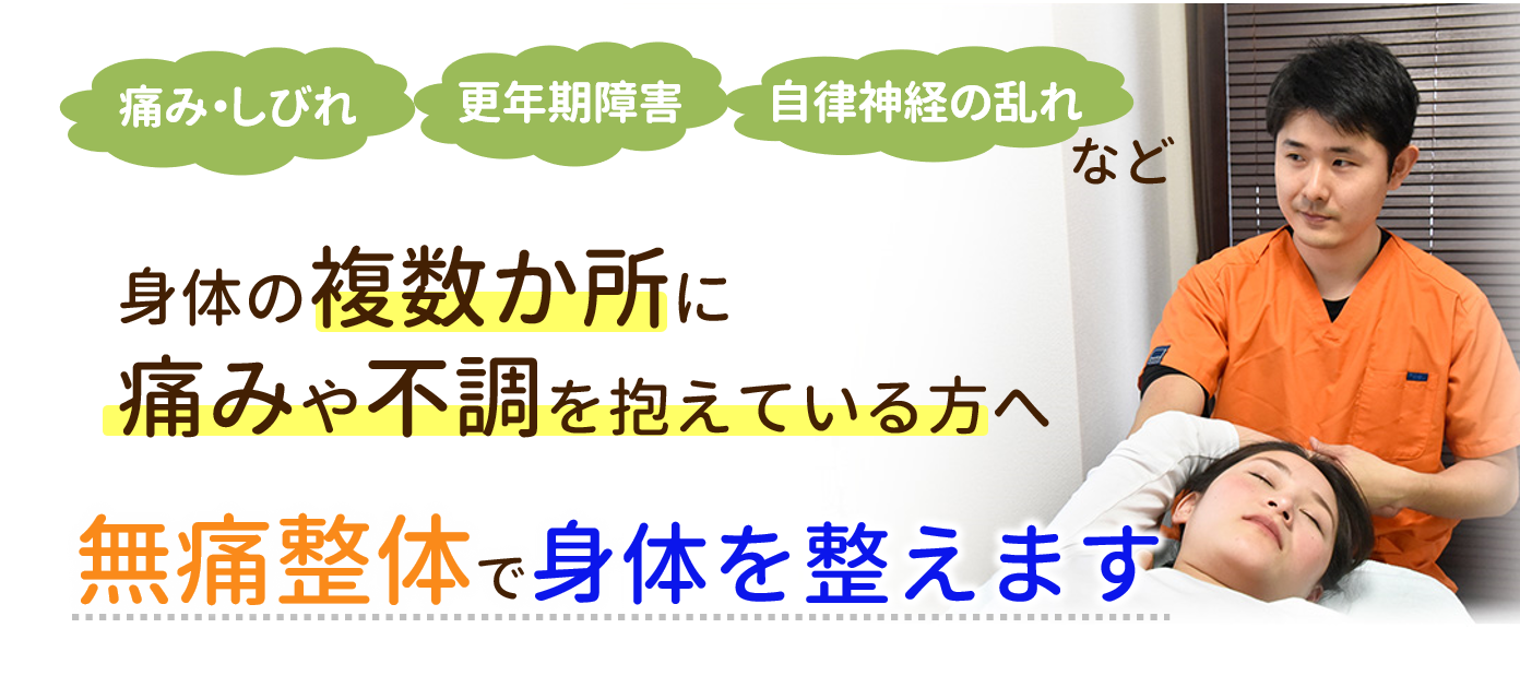 府中の整体 痛み・不調の改善実績が豊富で評判なまるちゃん整体院へ